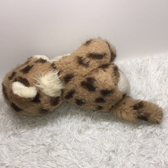 Vintage 1982 Gund Tamba Leopard Cheetah Kitten Cat Plush Stuffed Spots 9” Tall - Picture 7 of 9